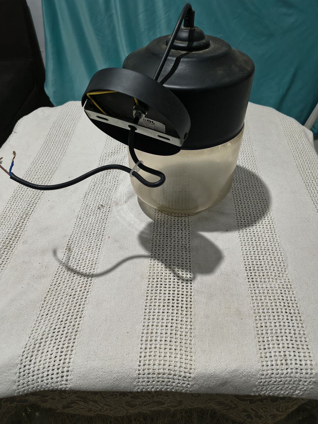Luminária Pendente Moderna Preta