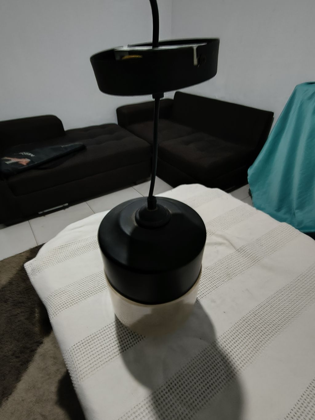 Luminária Pendente Moderna Preta