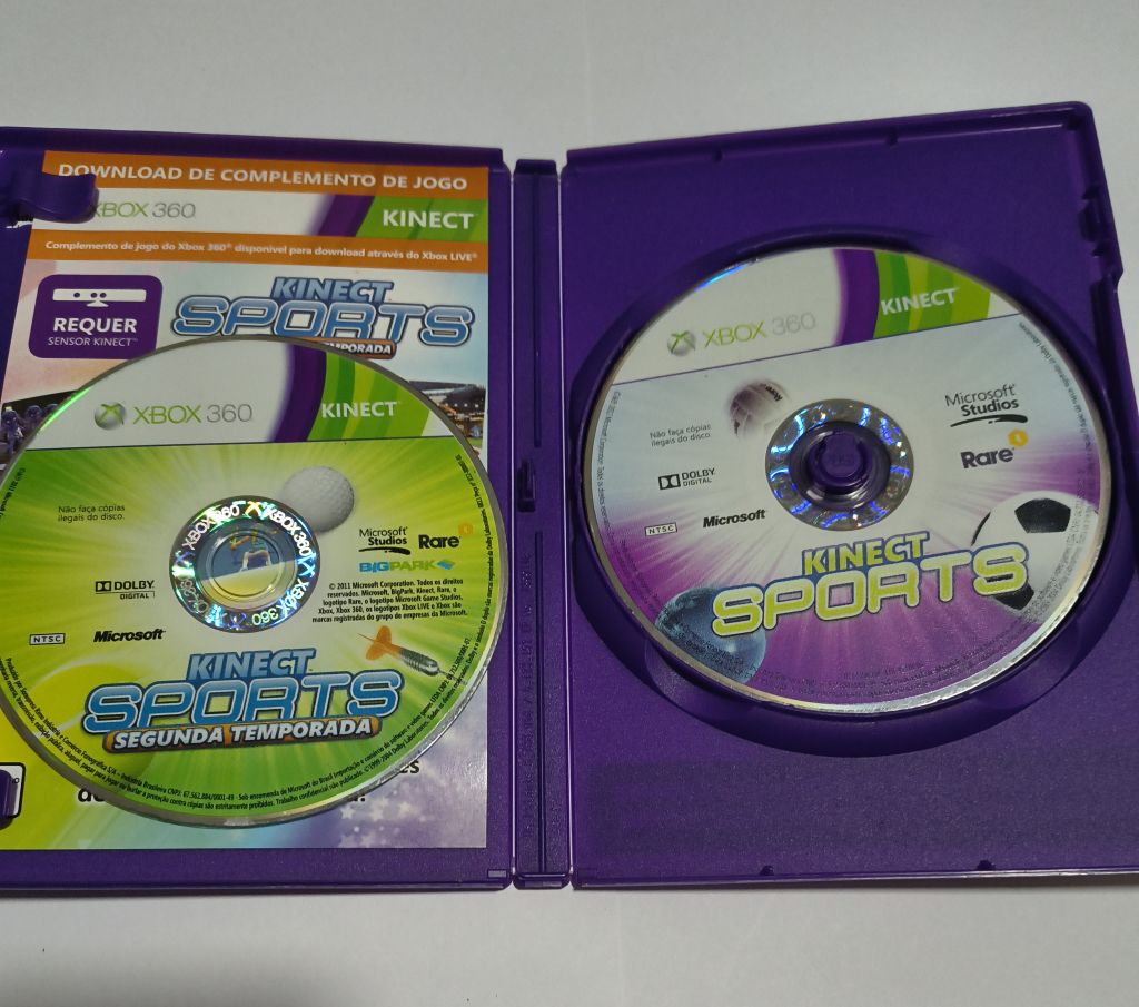 Kinect Sports Ultimate Collection - Xbox 360 (Temporadas 1 e 2 - 2 Discos)