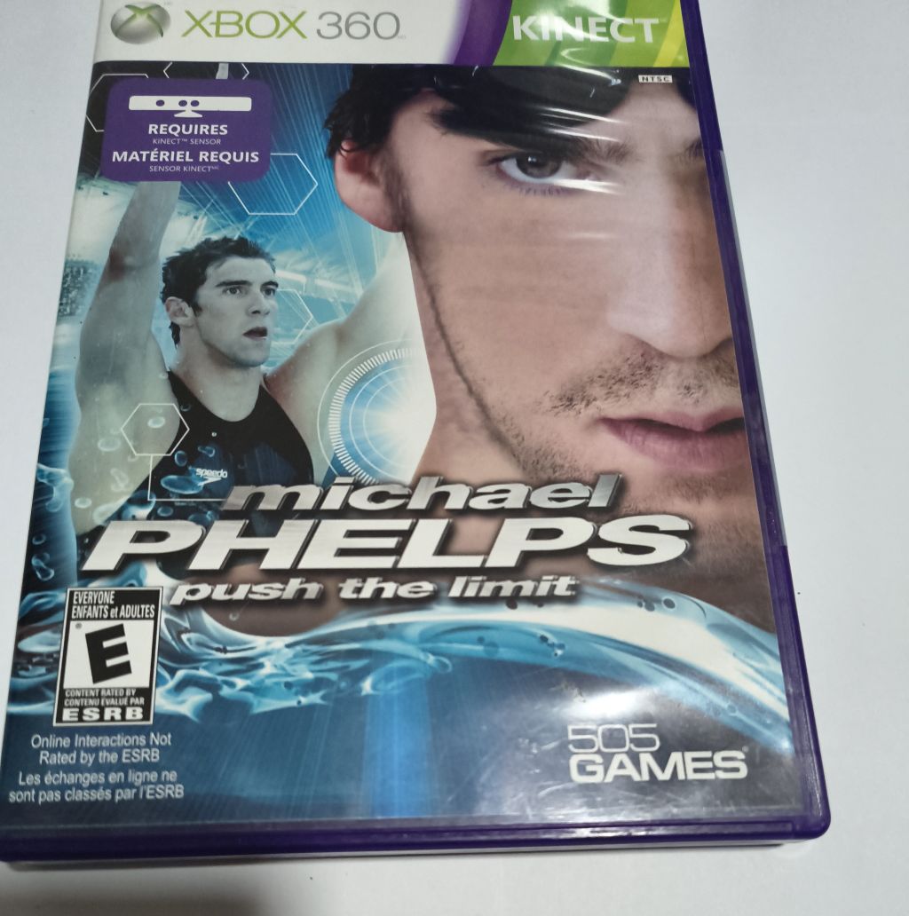 Michael Phelps: Push the Limit - Xbox 360 (Requer Kinect / Com Manual)