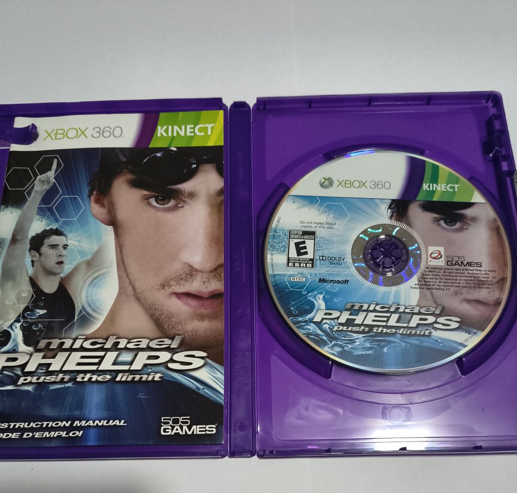 Michael Phelps: Push the Limit - Xbox 360 (Requer Kinect / Com Manual)