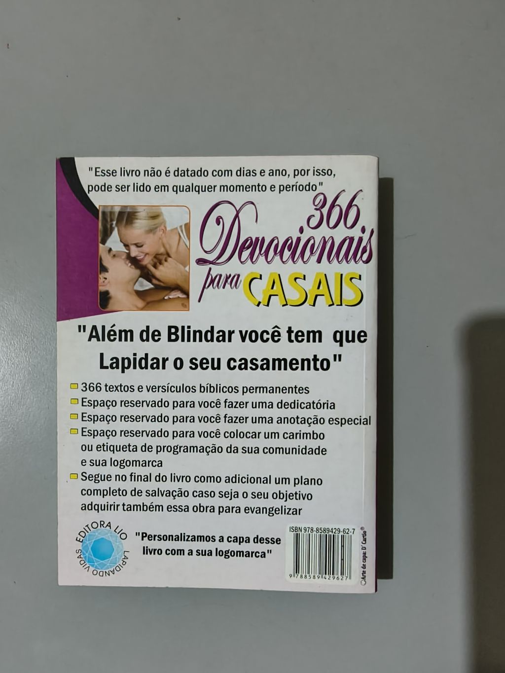 Devocional Diário Casamento Lapidado - D'Cartio