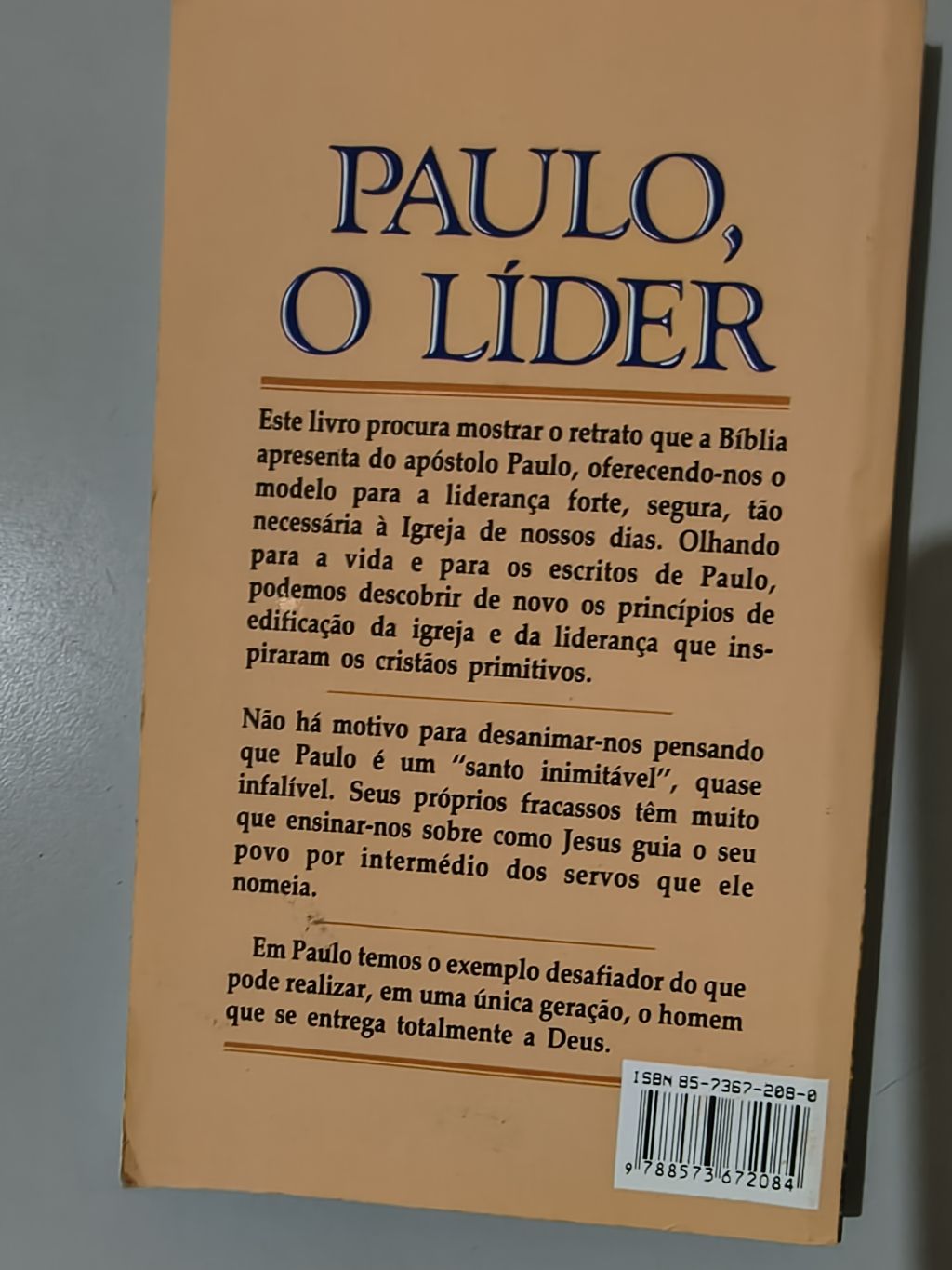 Paulo, o Líder - Oswald Sanders