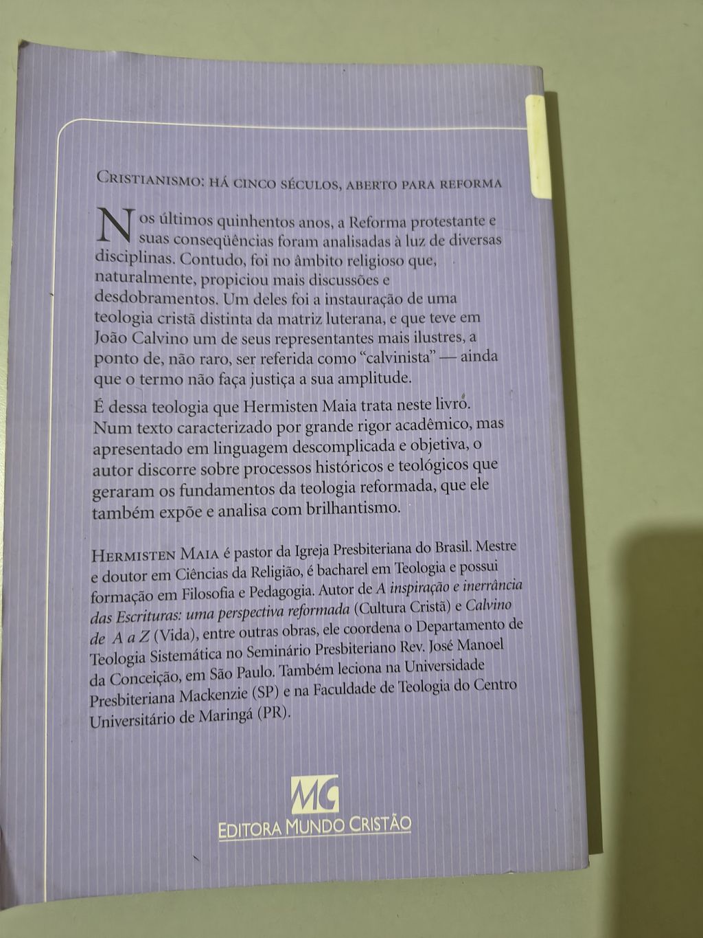 Fundamentos da Teologia Reformada - Hernandes Dias Lopes