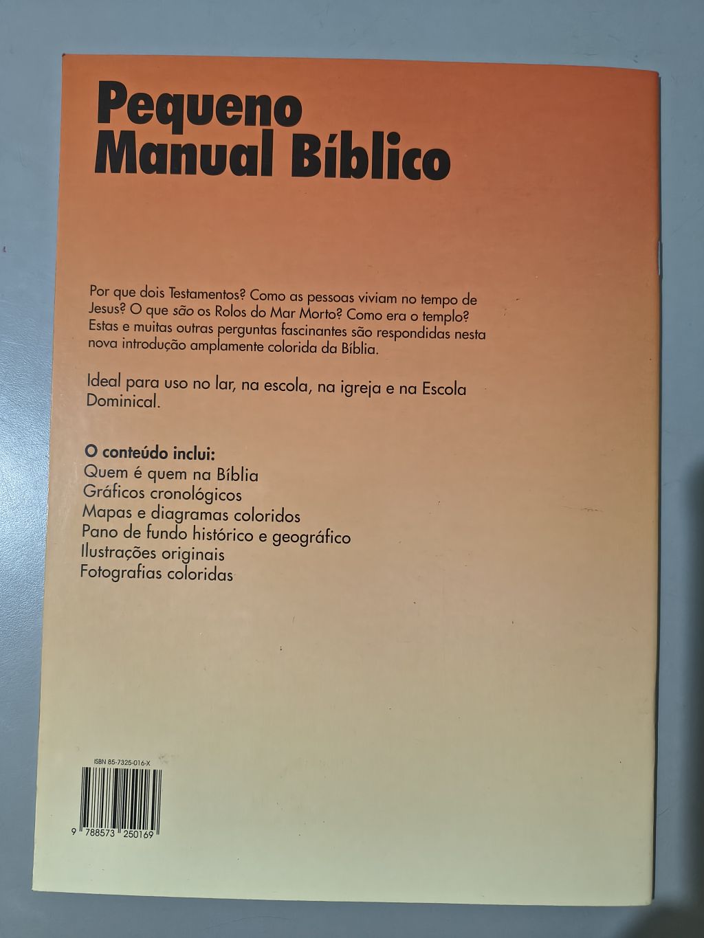 Pequeno Manual Bíblico - Dr. Tim Dowley