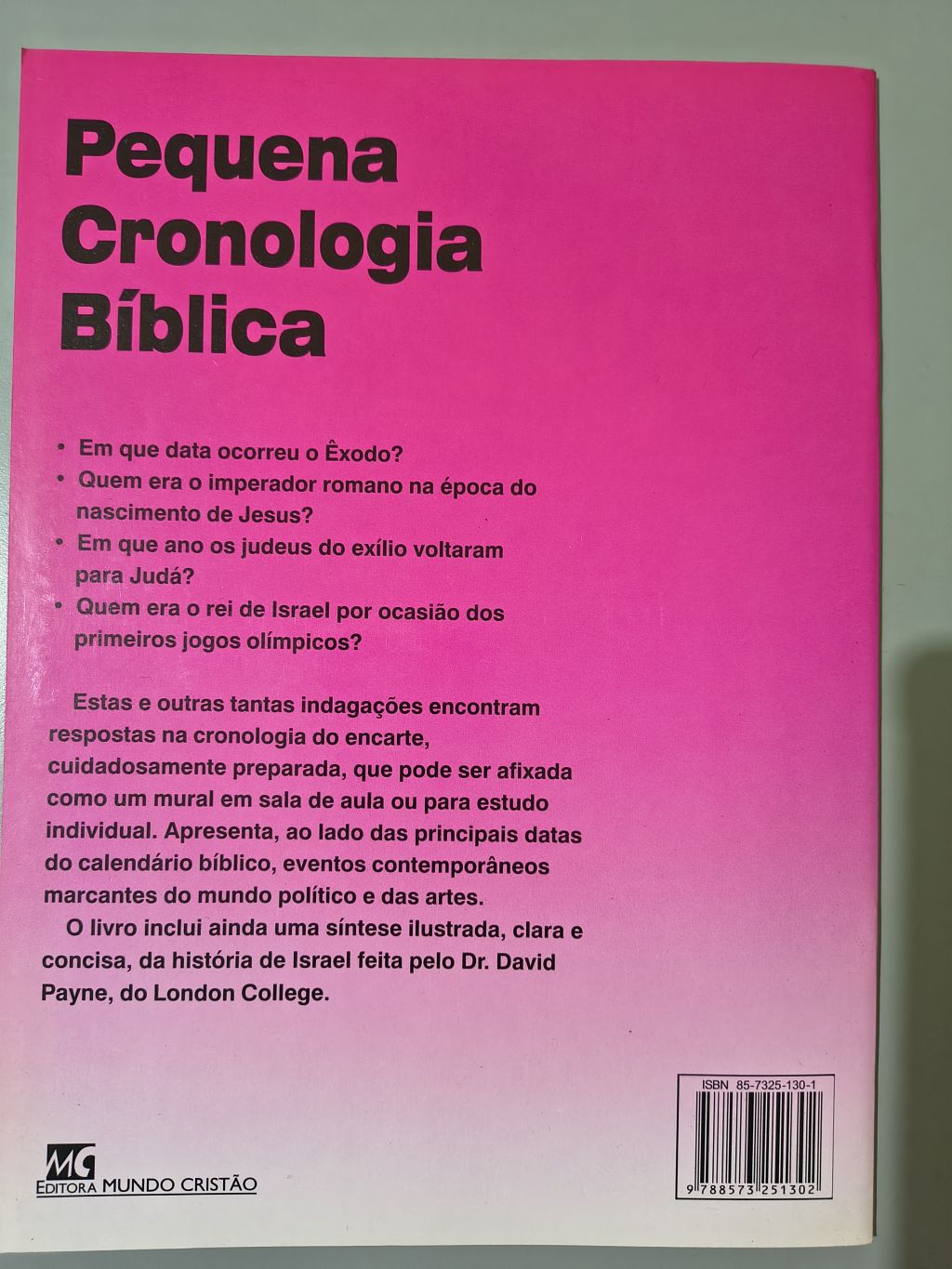 Pequena Cronologia Bíblica