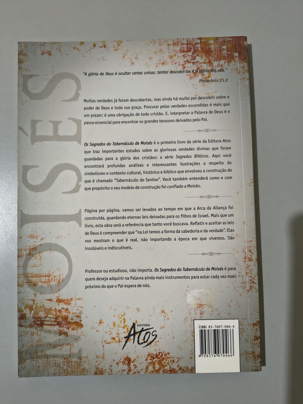 Os Segredos do Tabernáculo de Moisés - Kevin J. Conner