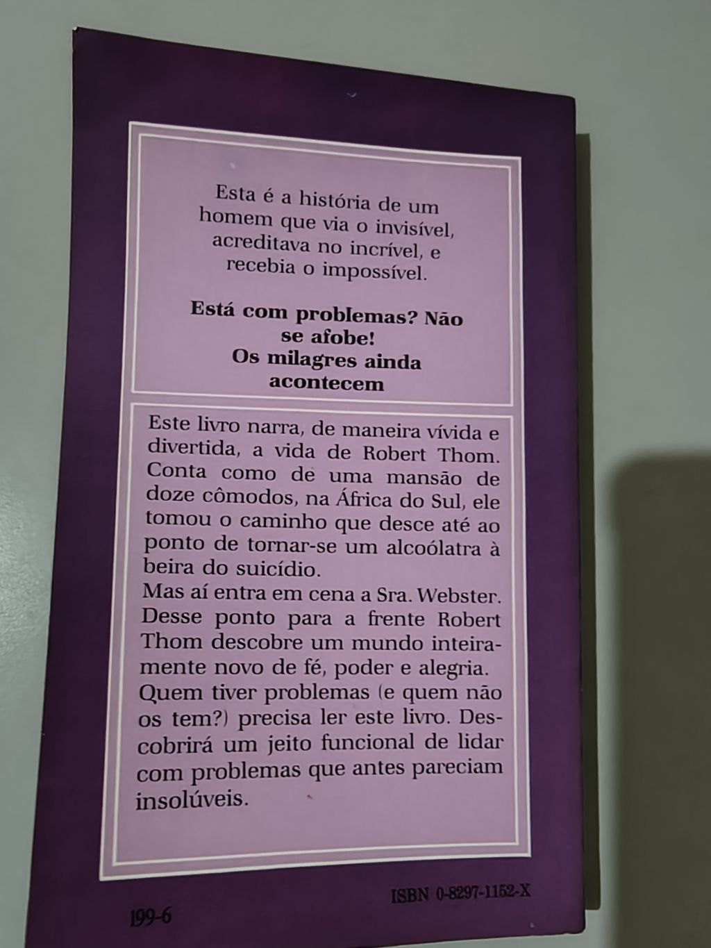 O Vinho Novo é Melhor - Robert Thom