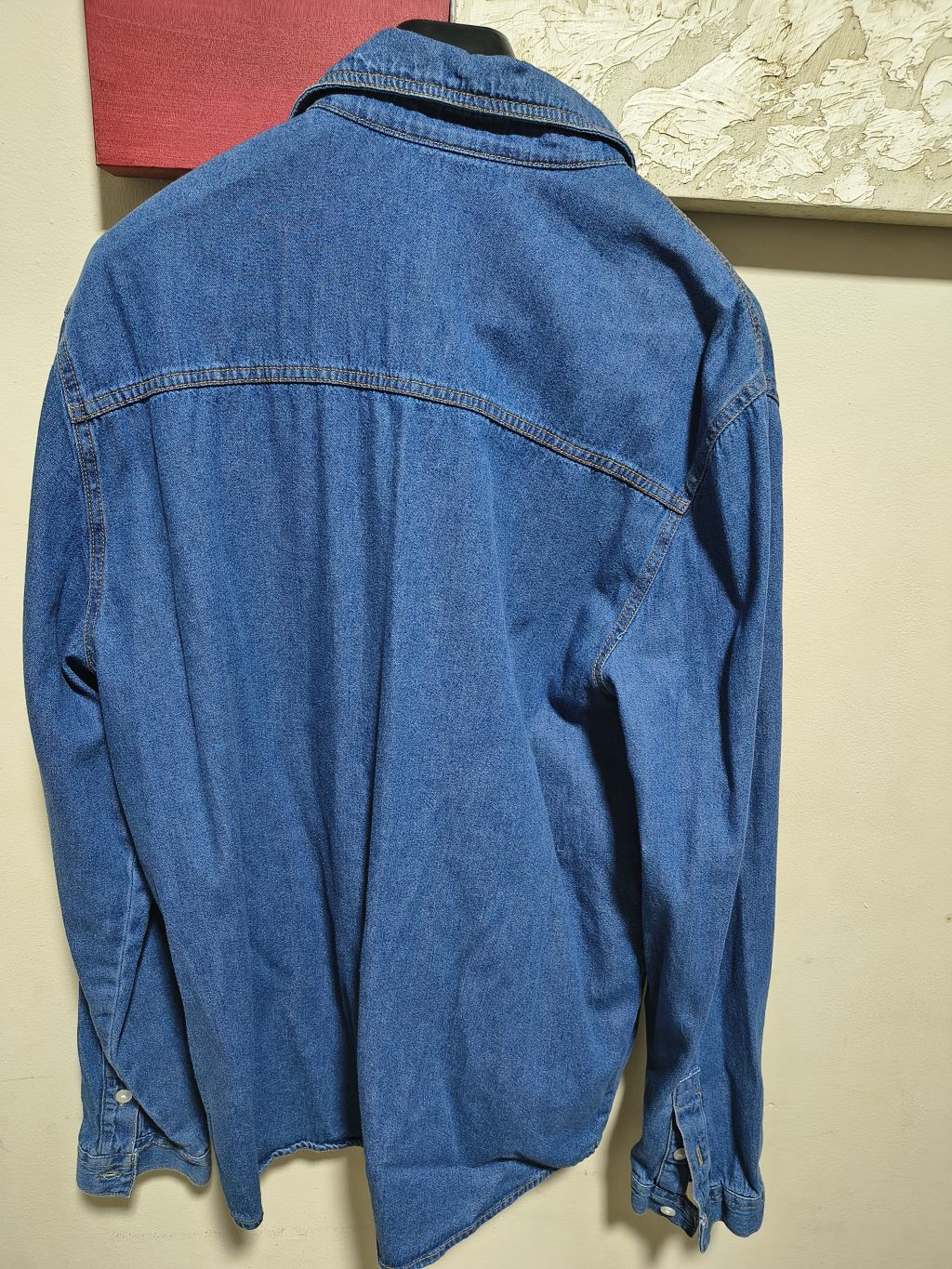 Camisa Jeans Bordada Looney Tunes