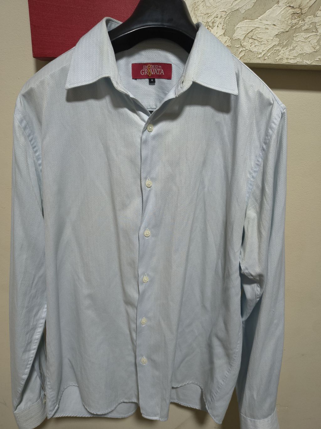 Camisa Social Azul Claro - Empório da Gravata