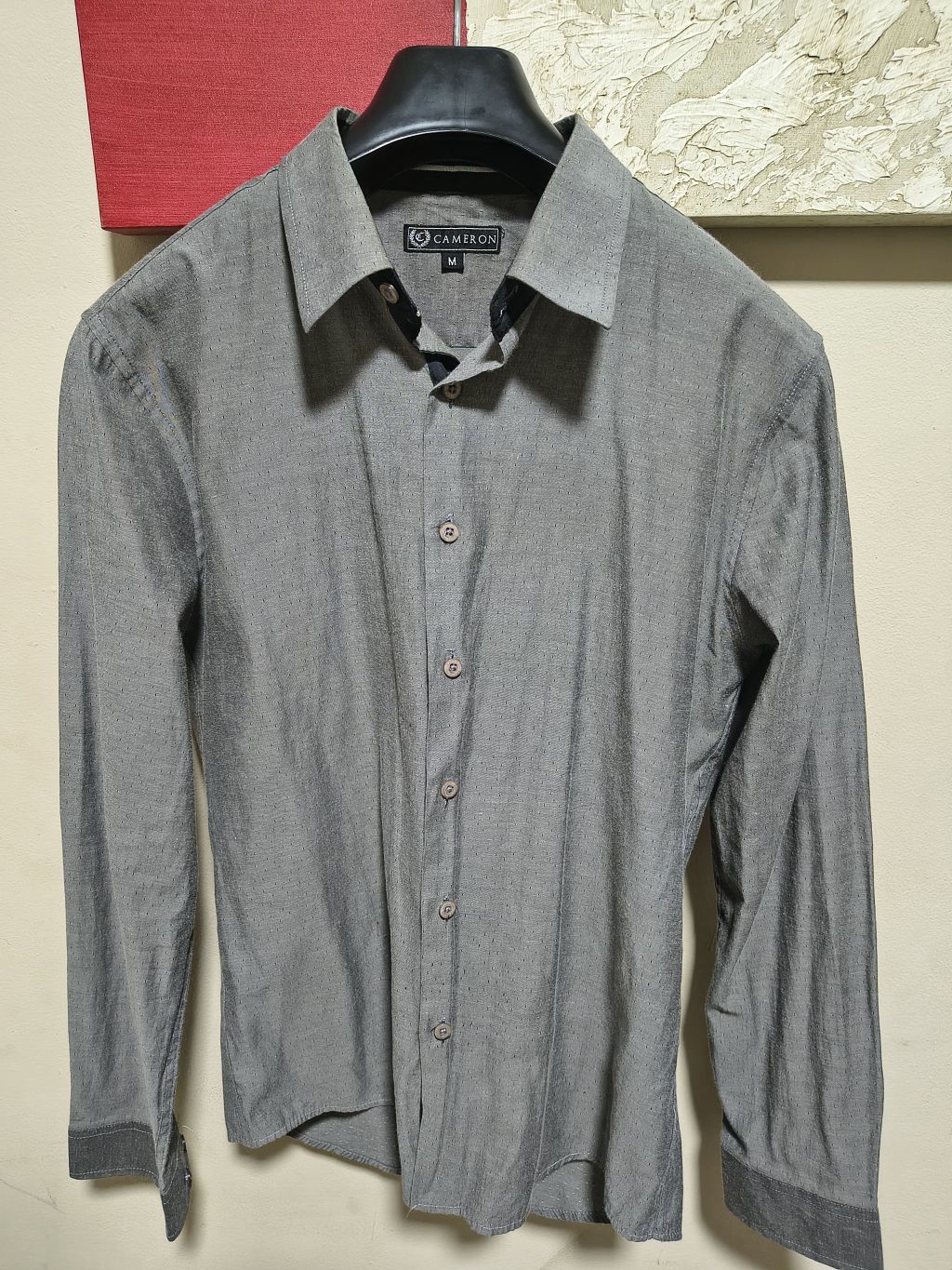 Camisa Social Cinza - Cameron