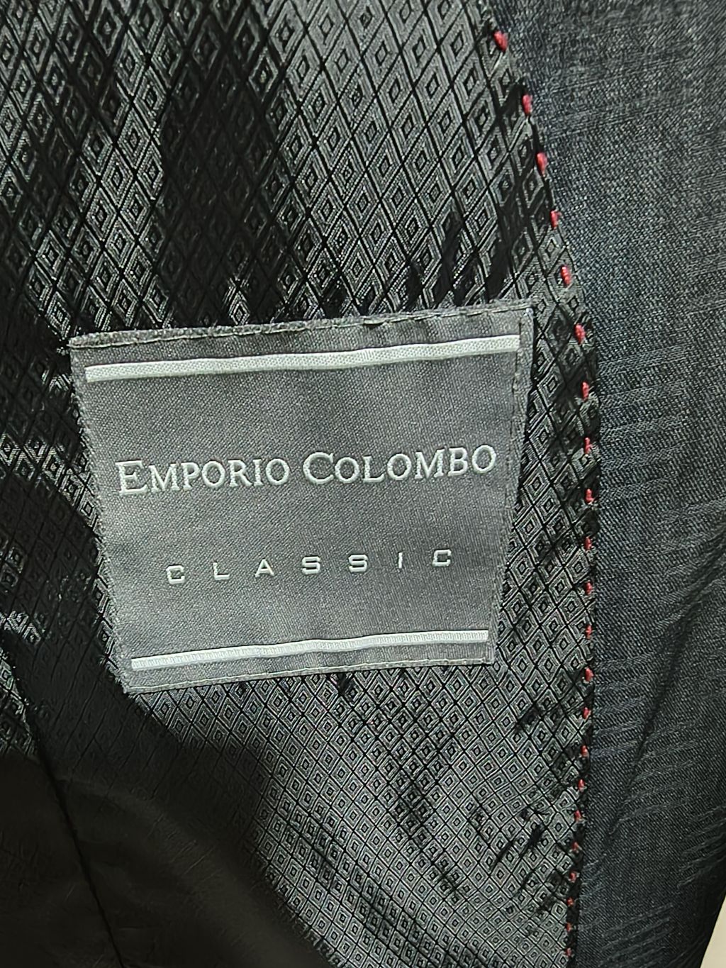 Terno Completo Cinza - Emporio Colombo Classic